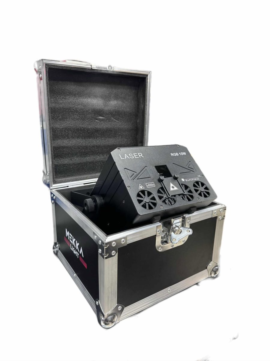 MEKKA LIGHT LASER 10W C/ CASE — foto 1