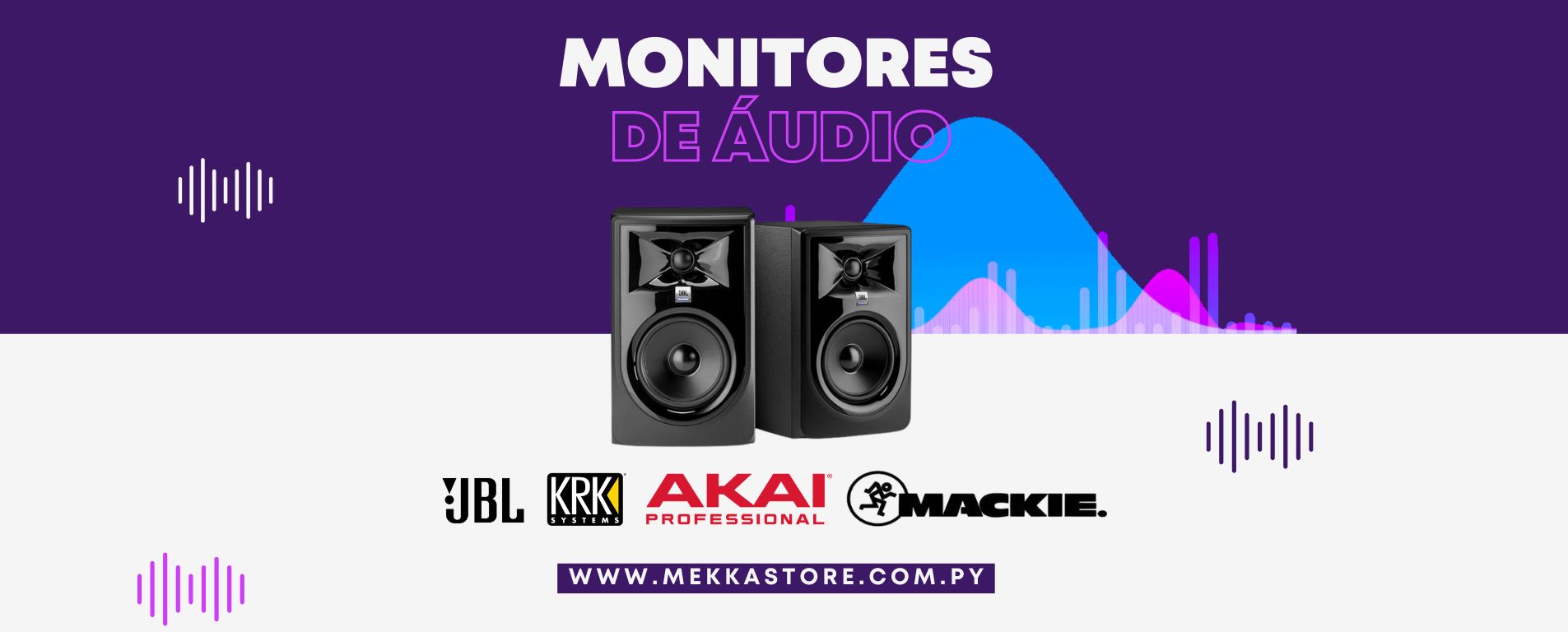 BANNER MONITORES DE �UDIO