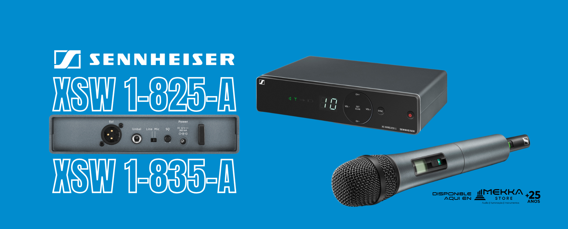 SENNHEISER XSW 1-825