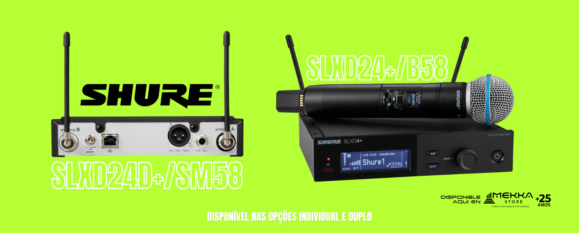 SHURE SLXD+ SERIES