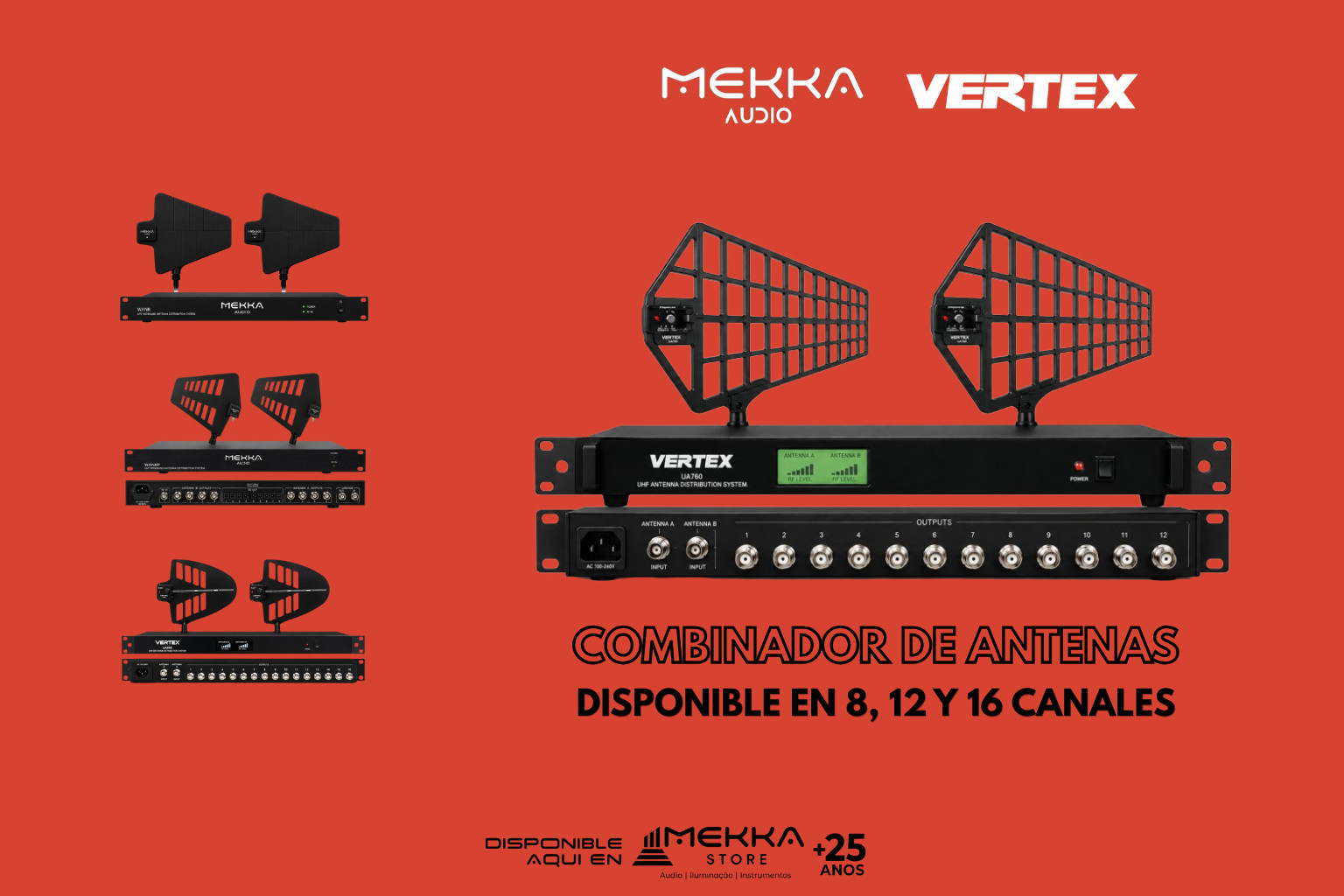 DISTRIBUIDOR DE ANTENAS/COMBINER