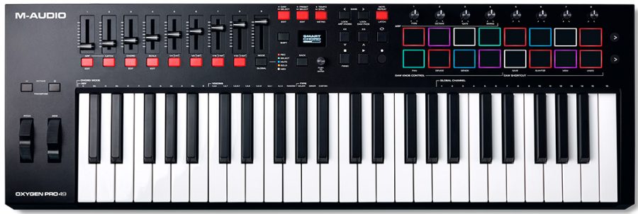 TECLADO OXYGEN PRO 49 M-AUDIO — foto 1
