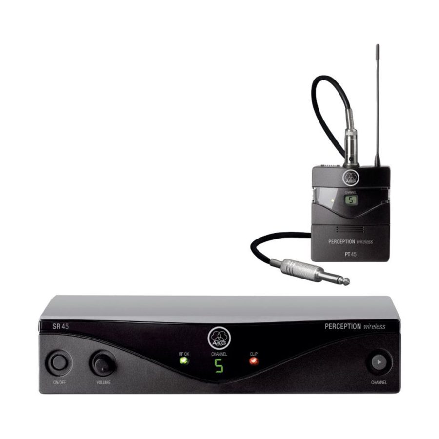 TRANSMISSOR SEM FIO AKG WMS45 INSTRUMENTOS — foto 1