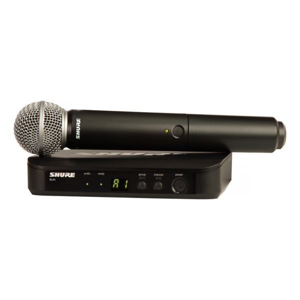 MICROFONE SHURE BLX24/SM58 — foto 1