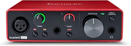 INTERFACE FOCUSRITE SCARLETT SOLO 3RD GEN — foto 1