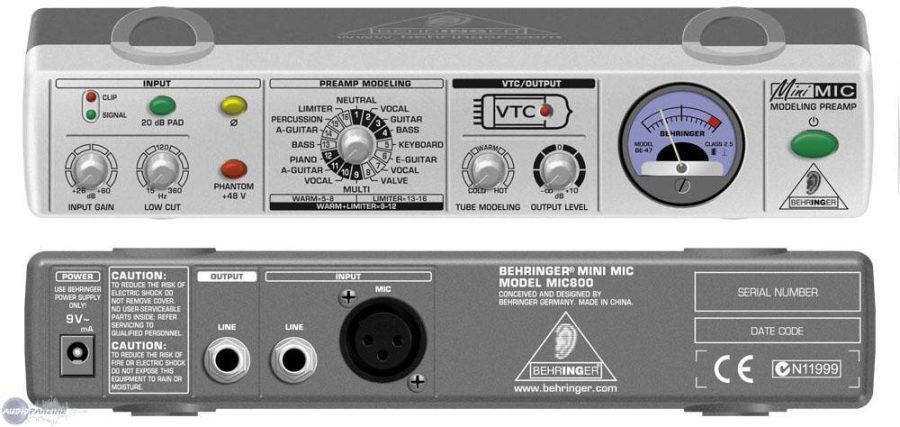 BEHRINGER MIC800 — foto 1