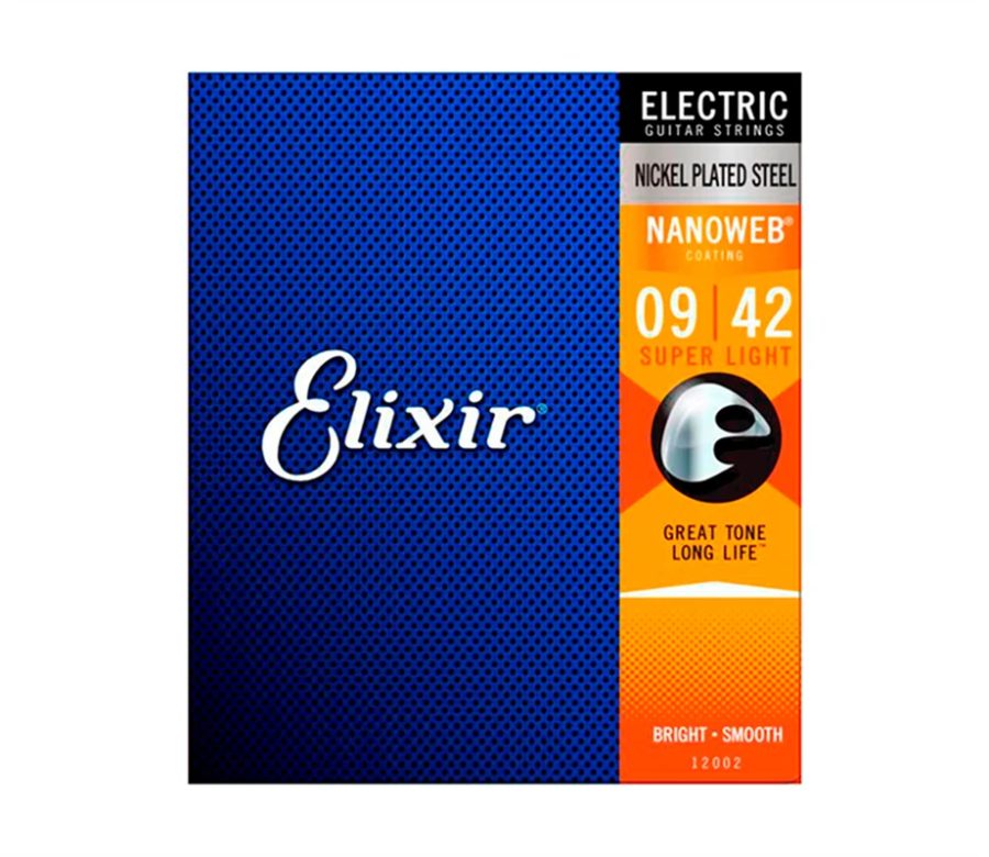 CORDA ELIXIR GUITARRA 0.9 NANOWEB — foto 1