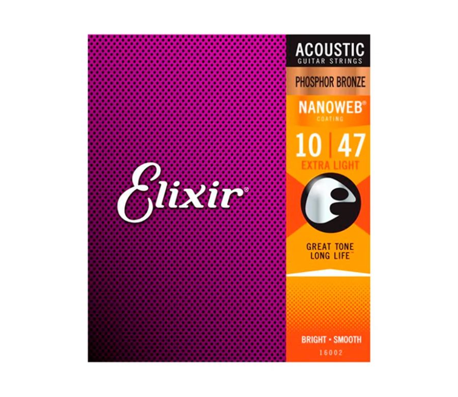 CORDA ELIXIR VIOLÃO 0.10 PHOSPHOR BRONZE (16002) — foto 1