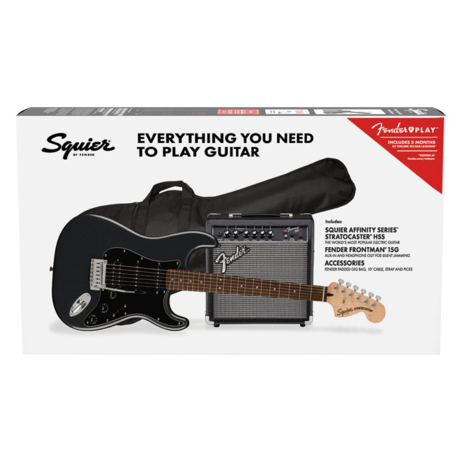 PACK GUITARRA FENDER AFFINITY STRATO HSS LRL CFM — foto 1