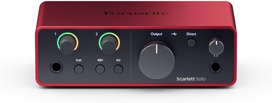 INTERFACE FOCUSRITE SOLO 4TH GEN — foto 1