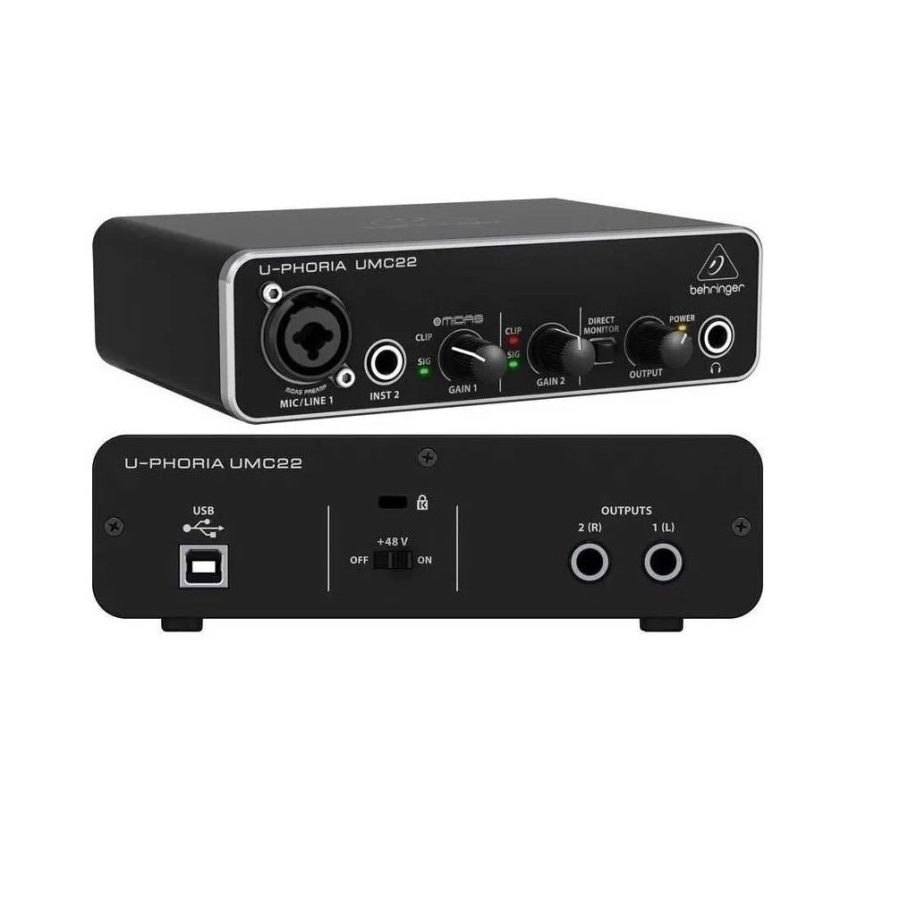 BEHRINGER U-PHORIA UMC22 — foto 1
