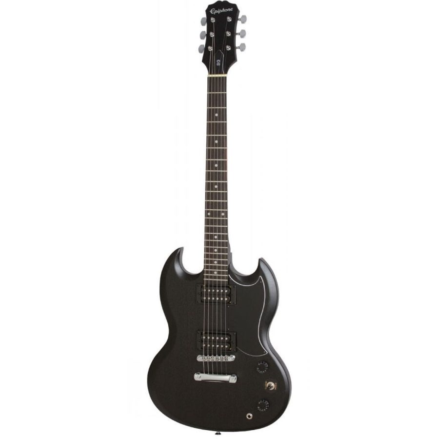 EPIPHONE SG SPECIAL SATIN E1 VINTAGE WORN EBONY — foto 1