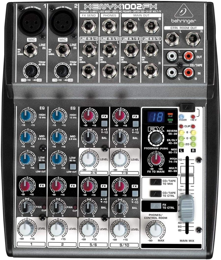 BEHRINGER XENYX 1002FX — foto 1