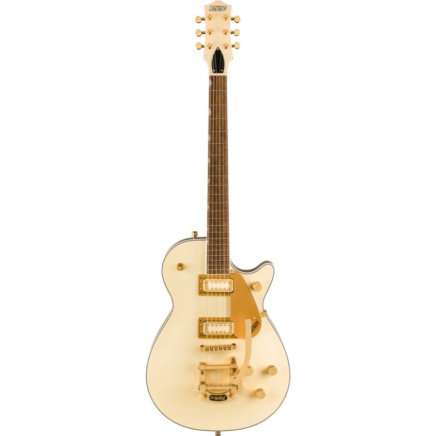 GRETSCH EMTC LTD PRISTINE JET WHT GLD — foto 1