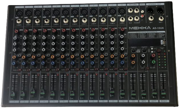 MESA DE SOM MEKKA AD-12AUX — foto 1