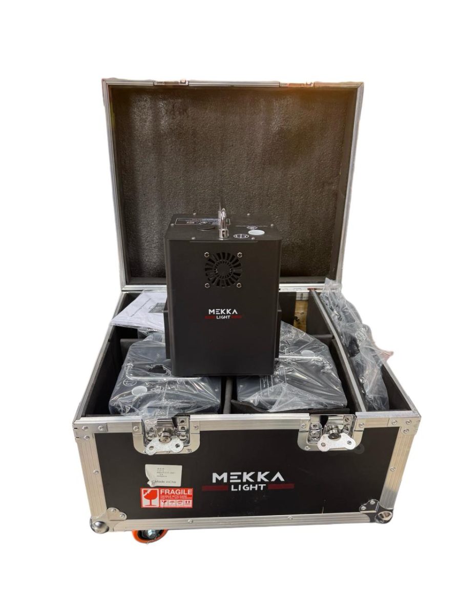 MEKKA LIGHT MÁQUINA DE FAISCA 750W (4 CON CASE) — foto 1