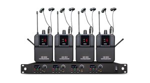 Sistema Monitor/in-EAR S/ FIO Mekka EM04