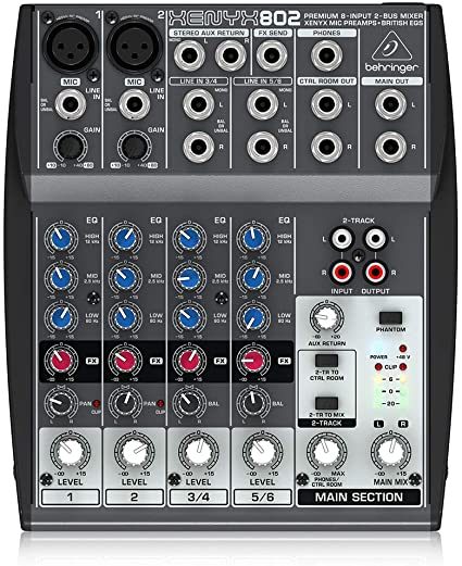 BEHRINGER XENYX 802S — foto 1