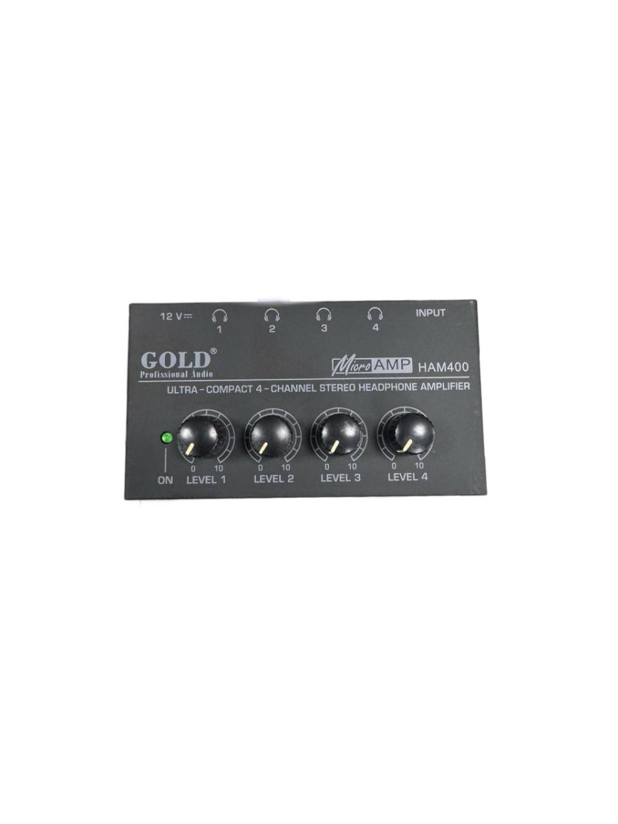 AMPLIFICADOR DE FONE GOLD HAM400 — foto 1
