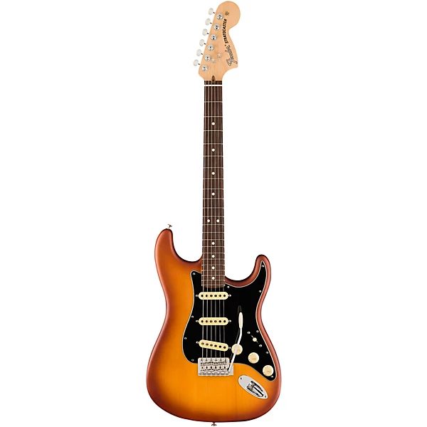 FENDER AMERICAN PERFORMER TIMBER STRATOCASTER FSR SATIN HONEY BURST — foto 1