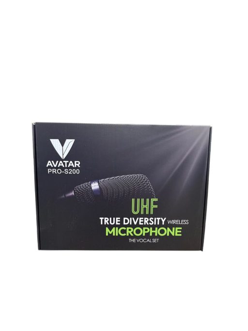 MICROFONO INALAMBRICO DOBLE AVATAR PRO-S200 — foto 1