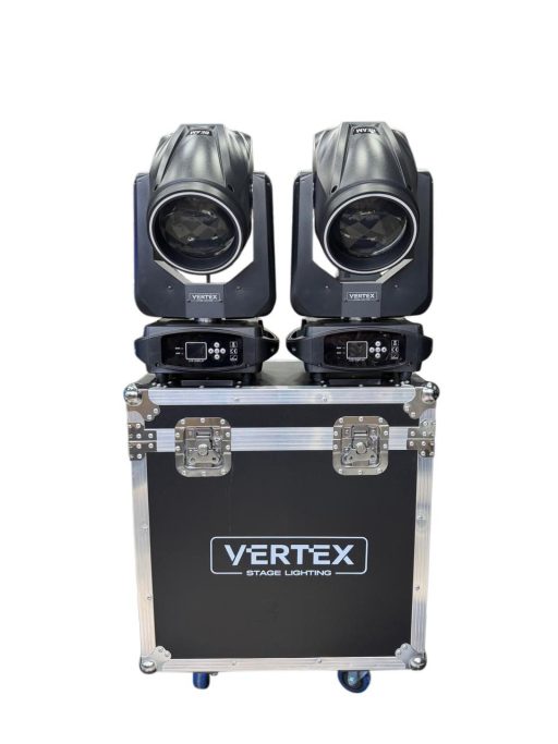 VERTEX MOVING BEAM 295W C/ BORDE (2 CON CASE) — foto 1