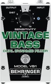 PEDALEIRA BEHRINGER VINTAGE BASS VB1 — foto 1