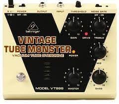 Pedaleira Behringer VT999 Vintage Tube Monster