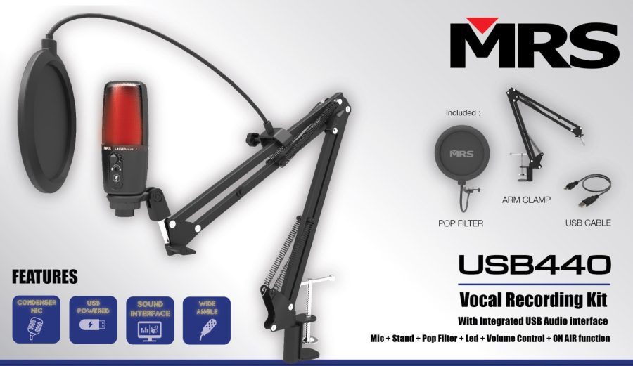 MICROFONE MRS USB 440 — foto 1