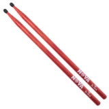 BAQUETA NOVA BY VIC FIRTH VERMELHA 