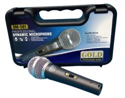 MICROFONE GOLD DM-581