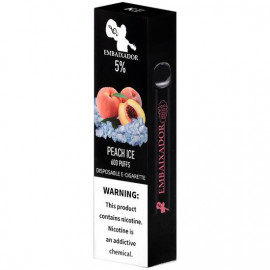 POD DESCARTVEL EMBAIXADOR 600 PUFFS PEACH ICE