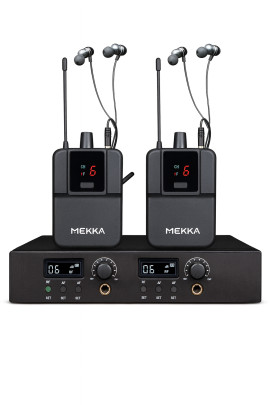 SISTEMA MONITOR/IN-EAR S/ FIO MEKKA EM02