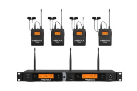 SISTEMA MONITOR/IN-EAR S/ FIO MEKKA M04R