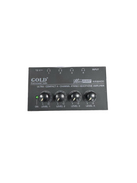 AMPLIFICADOR DE FONE GOLD HAM400