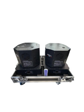 MEKKA LIGHT MAQUINA DE FAISCA FRIA DUPLA (2 CON CASE)