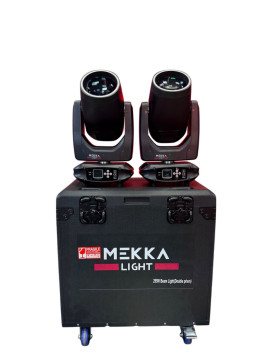 MEKKA LIGHT MOVING BEAM LED 14R - 295W C/ BORDA - DUPLO PRISMA (2 C/ CASE)