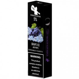 POD DESC. EMBAIXADOR 600 PUFFS GRAPE ICE